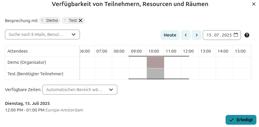 Kalender teilen
